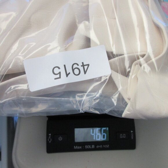 Club Monaco Coat Long Vest Women S Pink Viscose Blend One-Button Office 466 - Picture 12 of 12